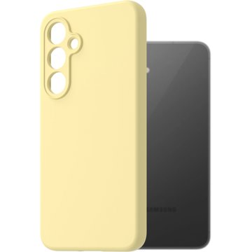 

AlzaGuard Premium Silicone Case pro Samsung Galaxy S24 FE žlutý
