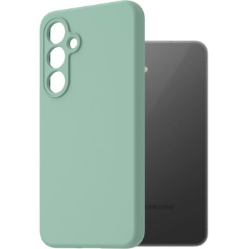 

AlzaGuard Premium Silicone Case pro Samsung Galaxy S24 FE světle zelený