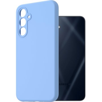

AlzaGuard Premium Silicone Case pro Samsung Galaxy A16 světle modrý
