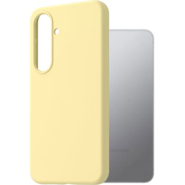 

AlzaGuard Premium Silicone Case pro Samsung Galaxy S25 5G žlutý