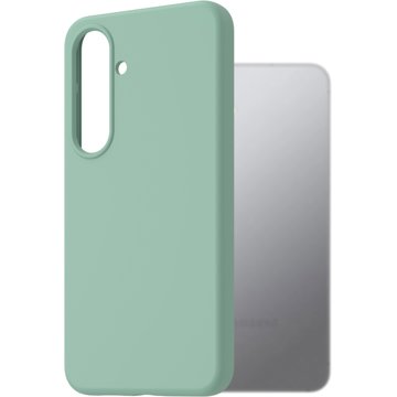 

AlzaGuard Premium Silicone Case pro Samsung Galaxy S25 5G světle zelený