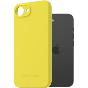 

AlzaGuard Matte TPU Case pro iPhone 16e žlutý