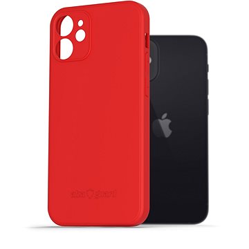 

AlzaGuard Matte TPU Case pro iPhone 12 Mini červený