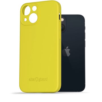 

AlzaGuard Matte TPU Case pro iPhone 13 Mini žlutý