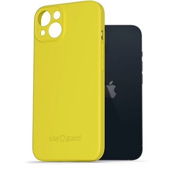 

AlzaGuard Matte TPU Case pro iPhone 13 žlutý