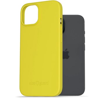 

AlzaGuard Matte TPU Case pro iPhone 15 žlutý