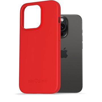 

AlzaGuard Matte TPU Case pro iPhone 15 Pro červený
