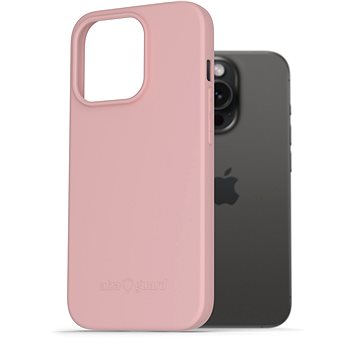 

AlzaGuard Matte TPU Case pro iPhone 15 Pro růžový