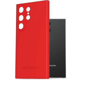 

AlzaGuard Matte TPU Case pro Samsung Galaxy S24 Ultra červený