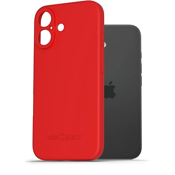 

AlzaGuard Matte TPU Case pro iPhone 16 červený