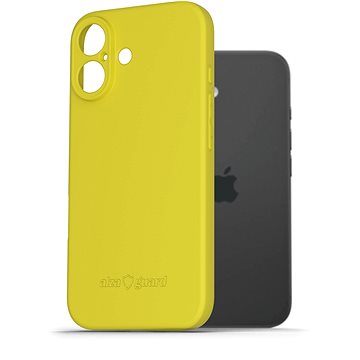 

AlzaGuard Matte TPU Case pro iPhone 16 žlutý