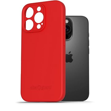 

AlzaGuard Matte TPU Case pro iPhone 16 Pro červený