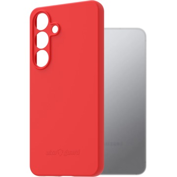 

AlzaGuard Matte TPU Case pro Samsung Galaxy S25 červený