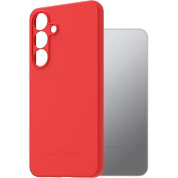 

AlzaGuard Matte TPU Case pro Samsung Galaxy S25+ červený