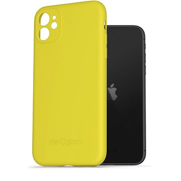 

AlzaGuard Matte TPU Case pro iPhone 11 žlutý
