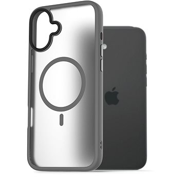 

AlzaGuard Matte Case Compatible with Magsafe pro iPhone 16 Plus šedý