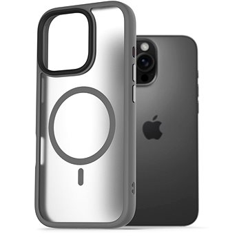 

AlzaGuard Matte Case Compatible with Magsafe pro iPhone 16 Pro šedý