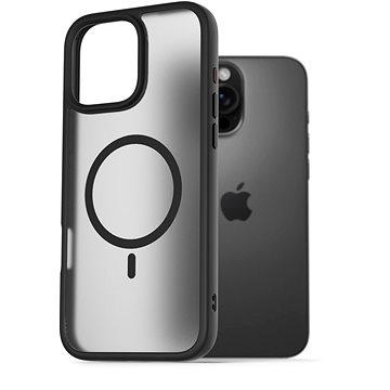 

AlzaGuard Matte Case Compatible with Magsafe pro iPhone 16 Pro Max černý
