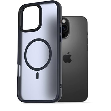 

AlzaGuard Matte Case Compatible with Magsafe pro iPhone 16 Pro Max tmavě modrý