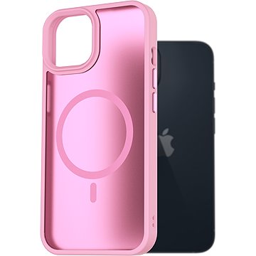 

AlzaGuard Matte Case Compatible with Magsafe pro iPhone 13 levandulově růžový