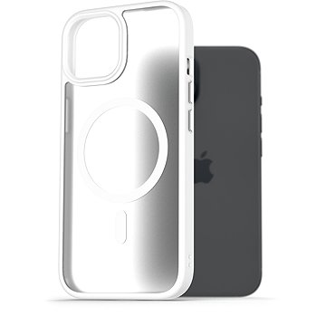 

AlzaGuard Matte Case Compatible with Magsafe pro iPhone 15 bílý