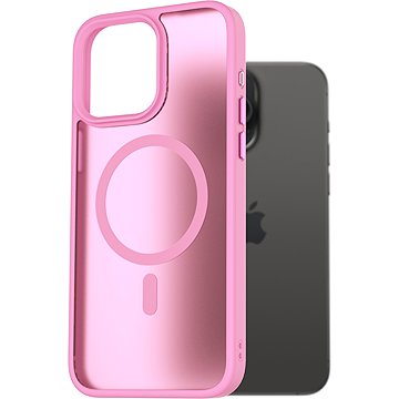 

AlzaGuard Matte Case Compatible with Magsafe pro iPhone 15 Pro Max levandulově růžový
