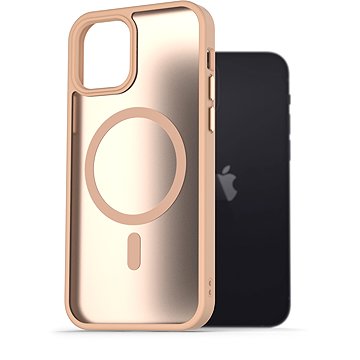 

AlzaGuard Matte Case Compatible with Magsafe pro iPhone 12 / 12 Pro pískově žlutý