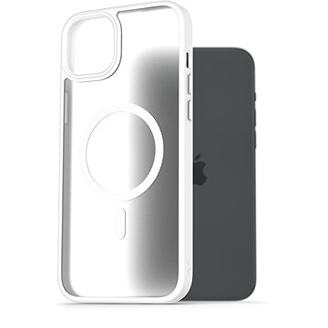 

AlzaGuard Matte Case Compatible with Magsafe pro iPhone 15 Plus bílý