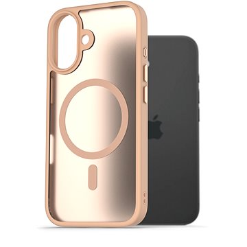 

AlzaGuard Matte Case Compatible with Magsafe pro iPhone 16 pískově žlutý