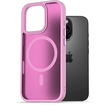 

AlzaGuard Matte Case Compatible with Magsafe pro iPhone 16 Pro růžový