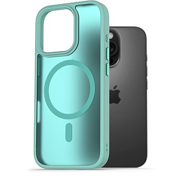 

AlzaGuard Matte Case Compatible with Magsafe pro iPhone 16 Pro modrozelený