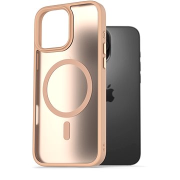 

AlzaGuard Matte Case Compatible with Magsafe pro iPhone 16 Pro Max pískově žlutý
