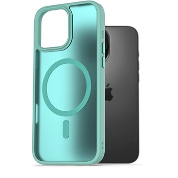

AlzaGuard Matte Case Compatible with Magsafe pro iPhone 16 Pro Max modrozelený