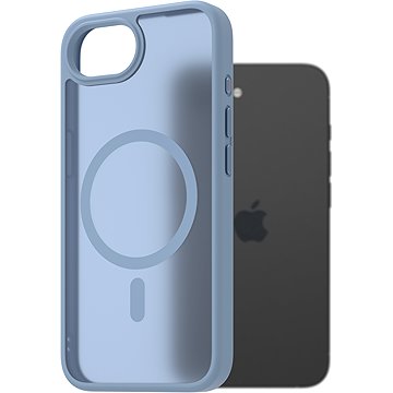 

AlzaGuard Matte Case Compatible with Magsafe pro iPhone 16e světle modrý