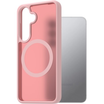 

AlzaGuard Matte Case Compatible with Magsafe pro Samsung Galaxy S25 růžový