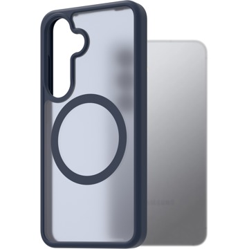 

AlzaGuard Matte Case Compatible with Magsafe pro Samsung Galaxy S25 tmavě modrý