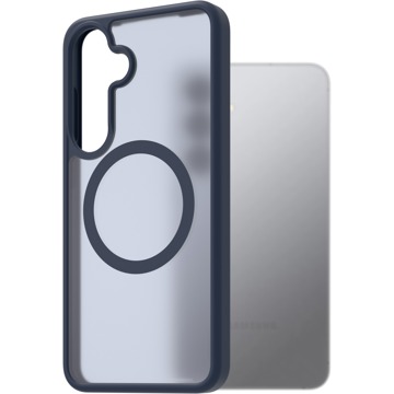 

AlzaGuard Matte Case Compatible with Magsafe pro Samsung Galaxy S25+ tmavě modrý