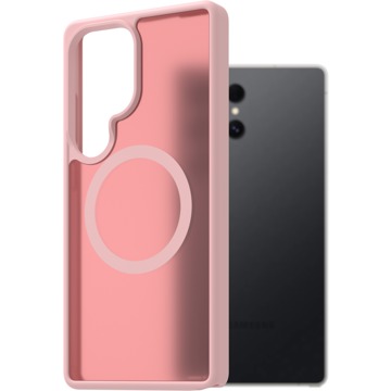 

AlzaGuard Matte Case Compatible with Magsafe pro Samsung Galaxy S25 Ultra 5G růžový