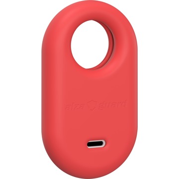 

AlzaGuard Silicone Keychain pro Samsung SmartTag 2 - červená