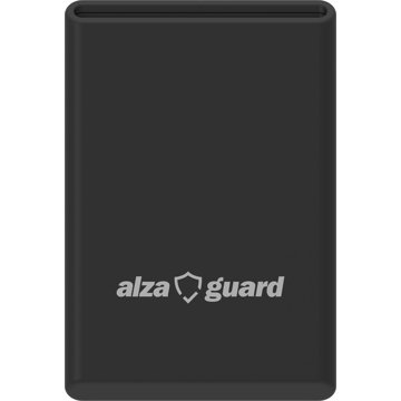 

AlzaGuard Premium Silicone Wallet Compatible with Magsafe - černá