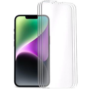 

AlzaGuard 2.5D Case Friendly Glass Protector 3 Pack pro iPhone 13 / 13 Pro / 14 / 16e