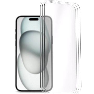 

AlzaGuard 2.5D Case Friendly Glass Protector 3 Pack pro iPhone 15