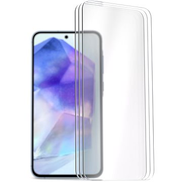 

AlzaGuard 2.5D Case Friendly Glass Protector 3 Pack pro Samsung Galaxy A55