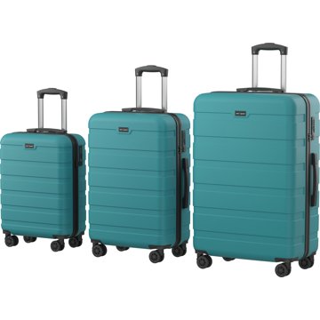 

AlzaGuard Traveler Suitcase, 3pcs set - modrý