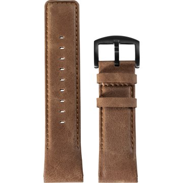 

AlzaGuard Genuine Leather Band pro Garmin QuickFit 26mm - sedlově hnědý