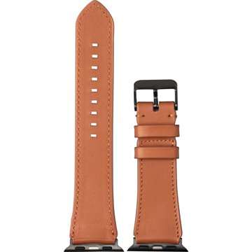 

AlzaGuard Genuine Leather Band pro Apple Watch 38/40/41/42mm - sedlově hnědý