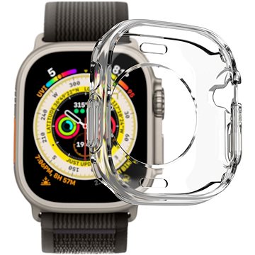 AlzaGuard Crystal Clear TPU HalfCase pro Apple Watch Ultra - Ochranný kryt na hodinky