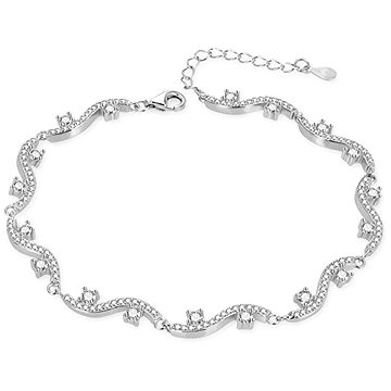

Agato Půvabný stříbrný náramek s čirými zirkony AGB774/21 (Ag925/1000 9,2 g)