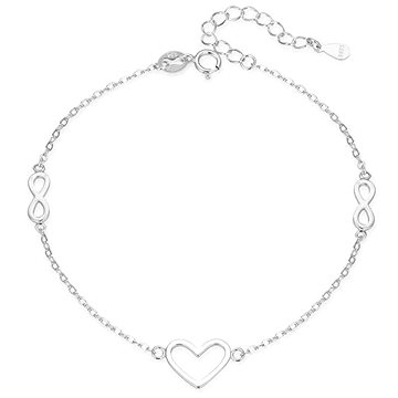 

Agato Stylový stříbrný náramek Infinity Love AGB776/21 (Ag925/1000 1,6 g)