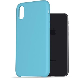 

AlzaGuard Premium Liquid Silicone Case pro iPhone X / Xs modré